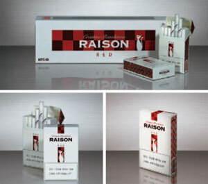 신제품인 레종 레드(RAISON RED) 2월 7일부터 발매